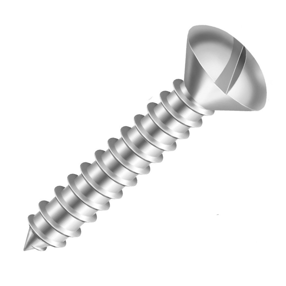 Parafuso Auto Atarraxante Oval Fenda