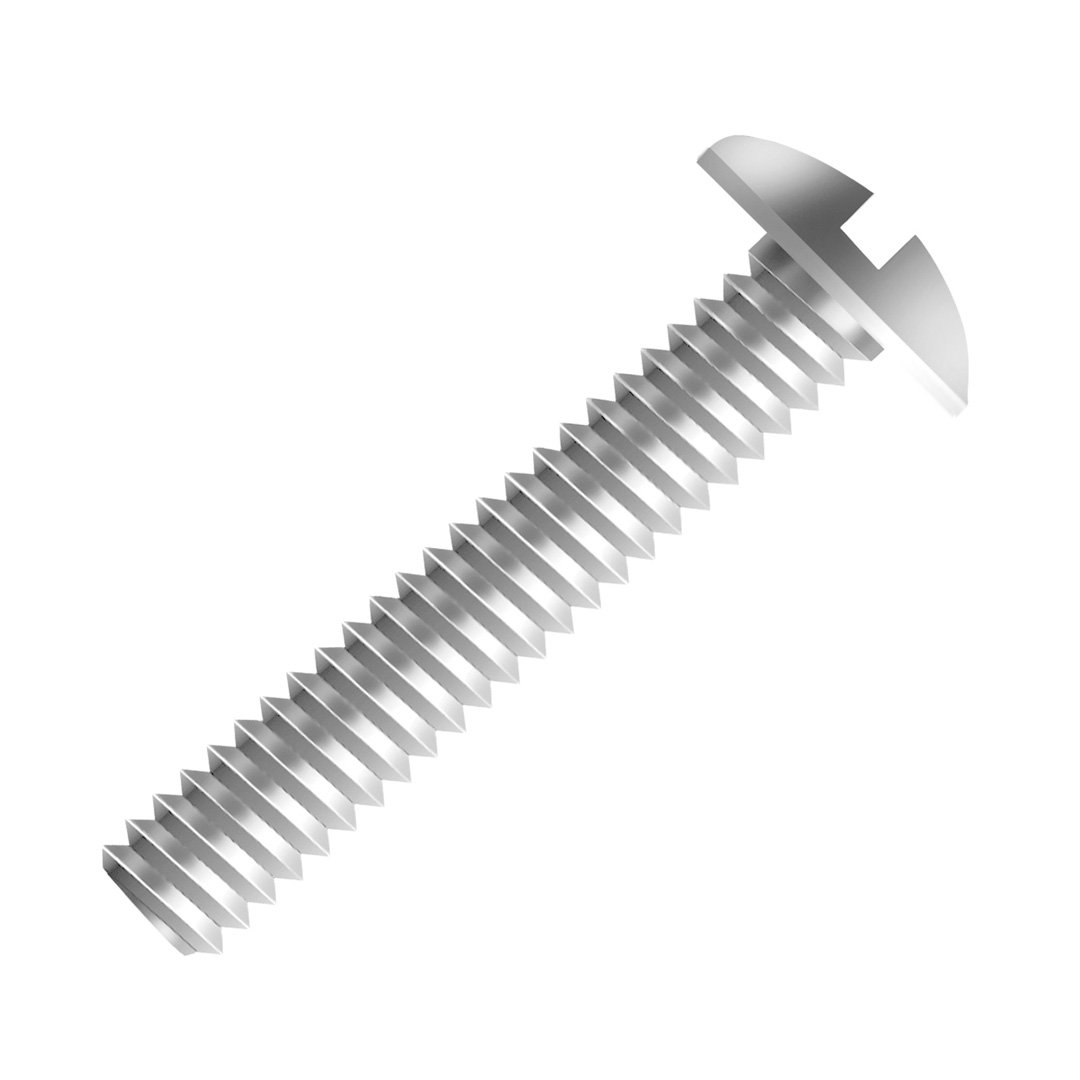 Parafuso Máquina Lentilha Fenda